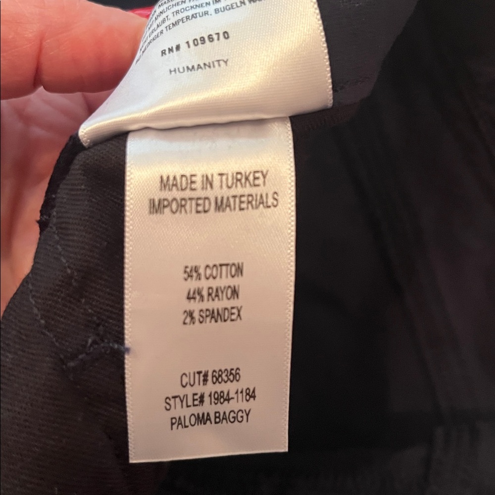 Citizens of Humanity Paloma Velvet Wide Pants - Picture 15 of 15